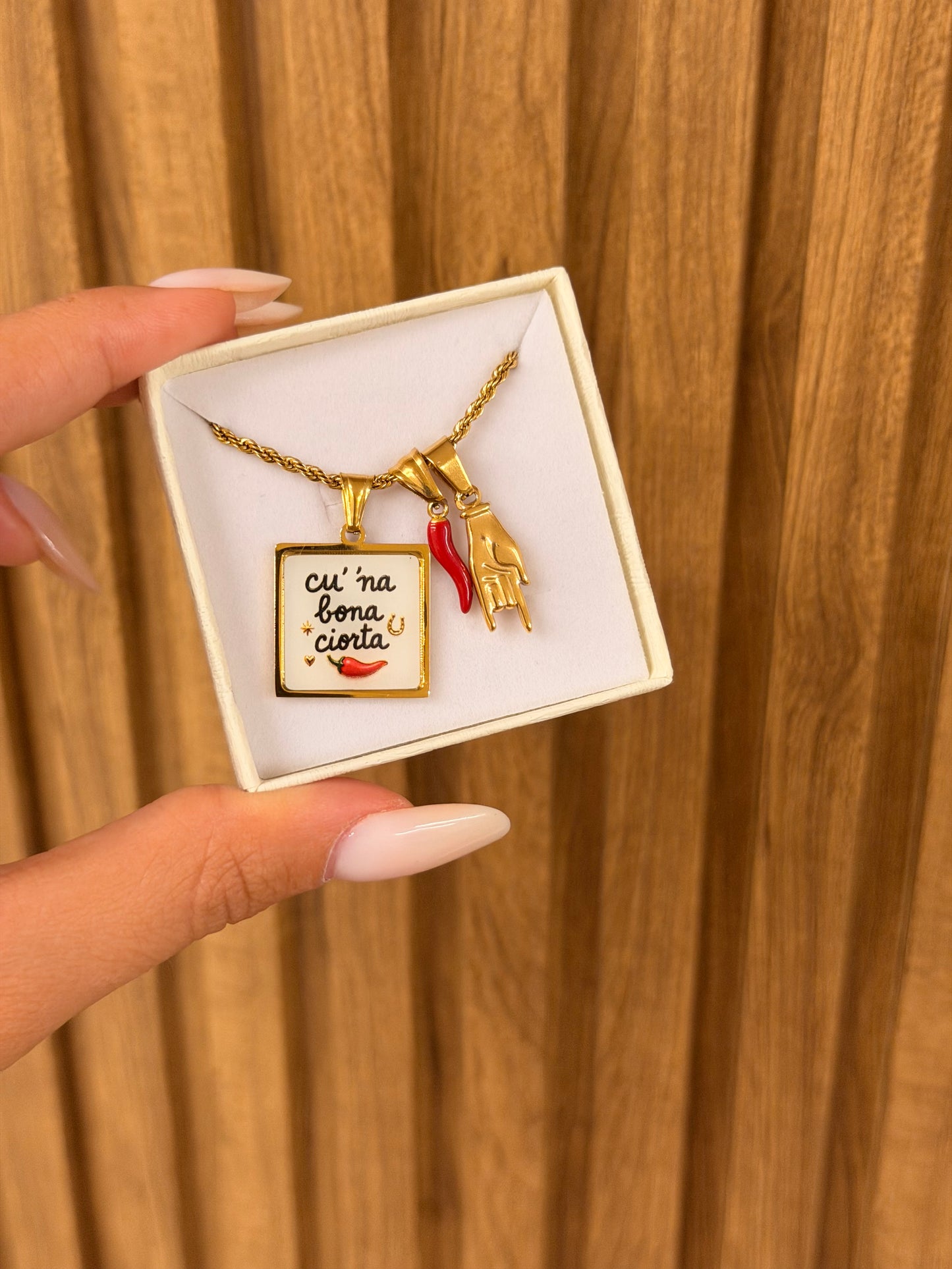 Collana Torchon CÙ NA BONA CIORTA