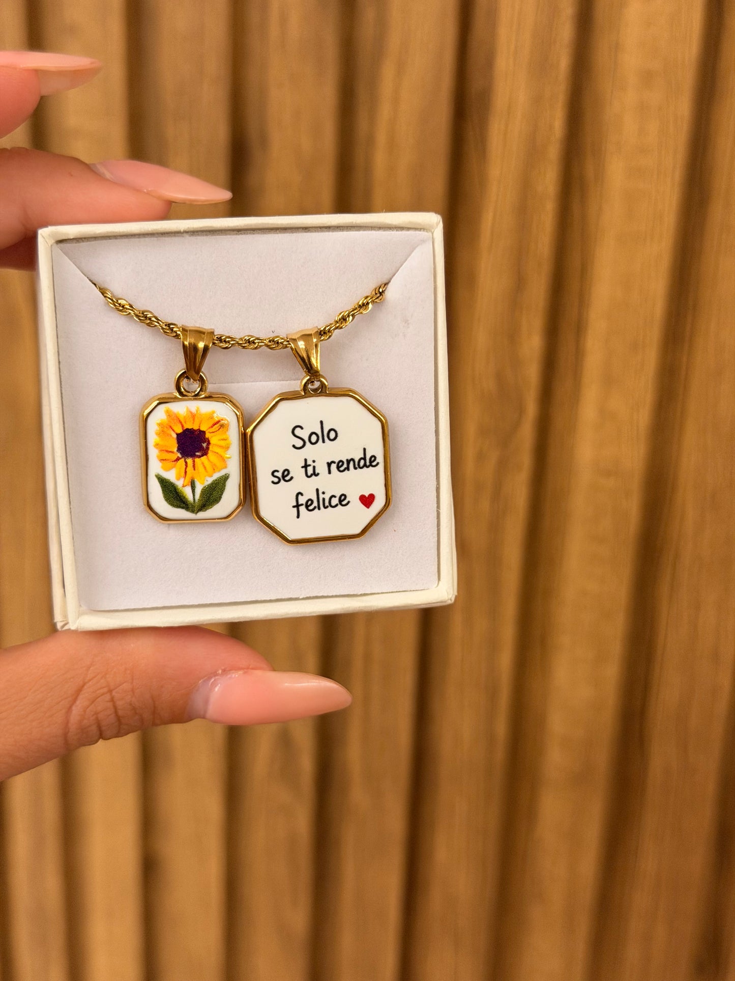 Collana Torchon FELICE SEMPRE
