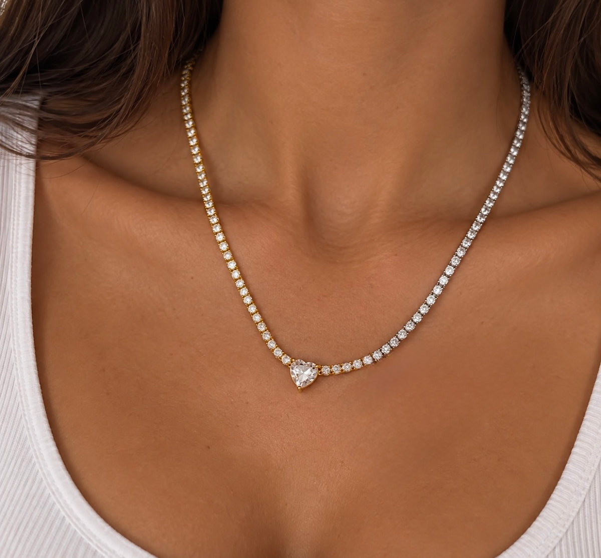 Collana Tennis LOVE