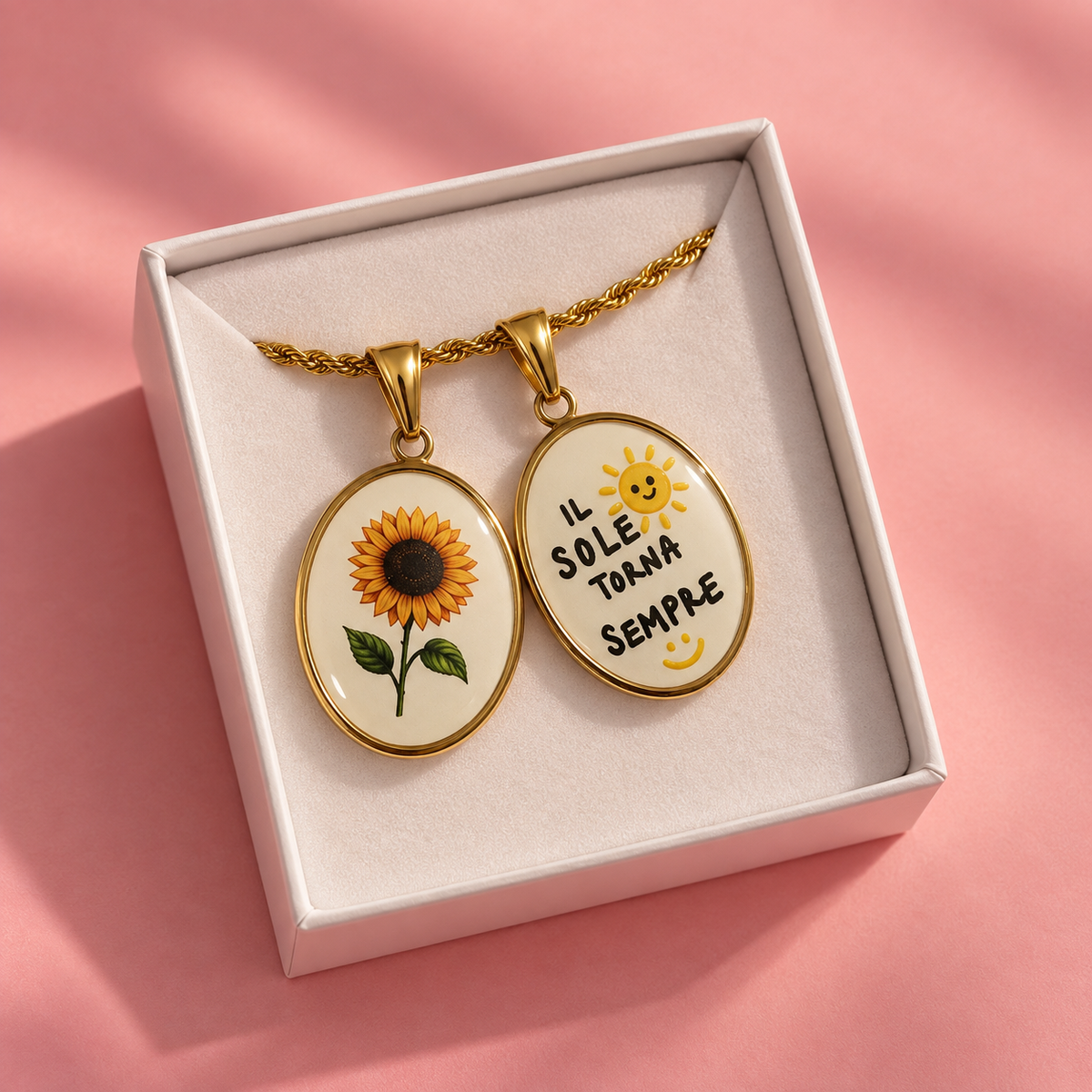 Collana Torchon IL SOLE TORNA SEMPRE 2.0