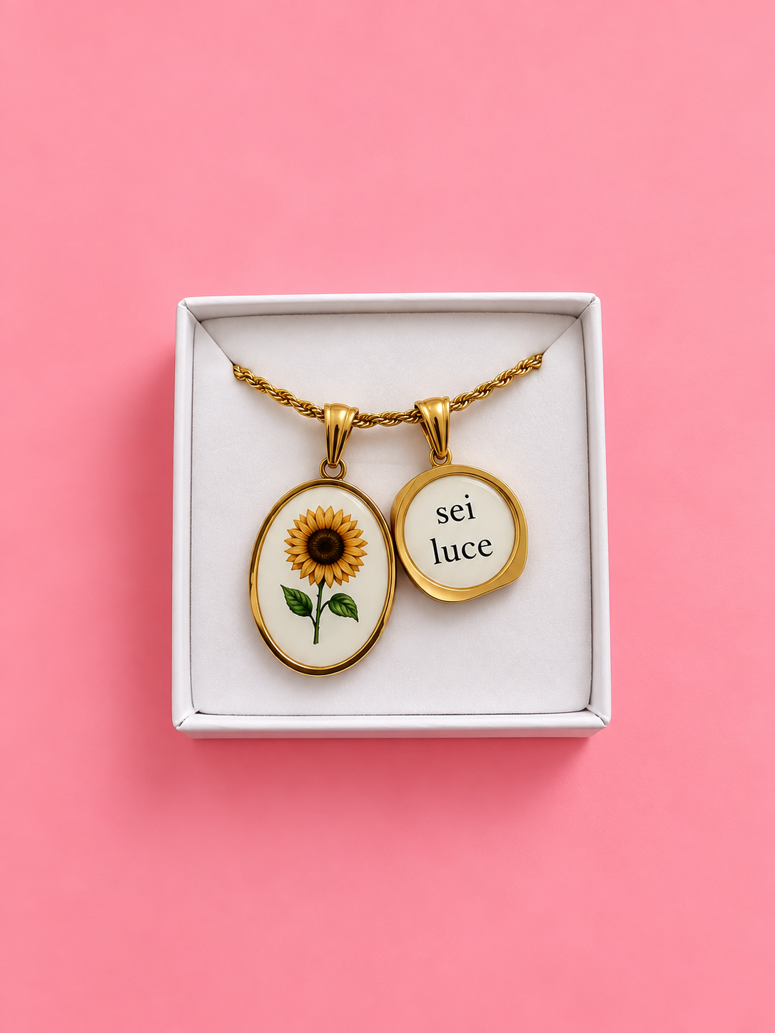 Collana Torchon RICORDA SEI LUCE