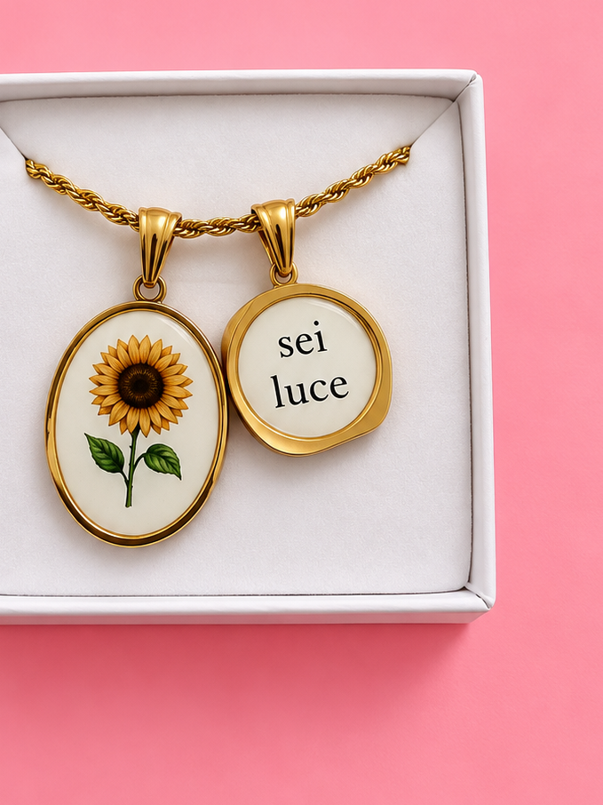 Collana Torchon RICORDA SEI LUCE