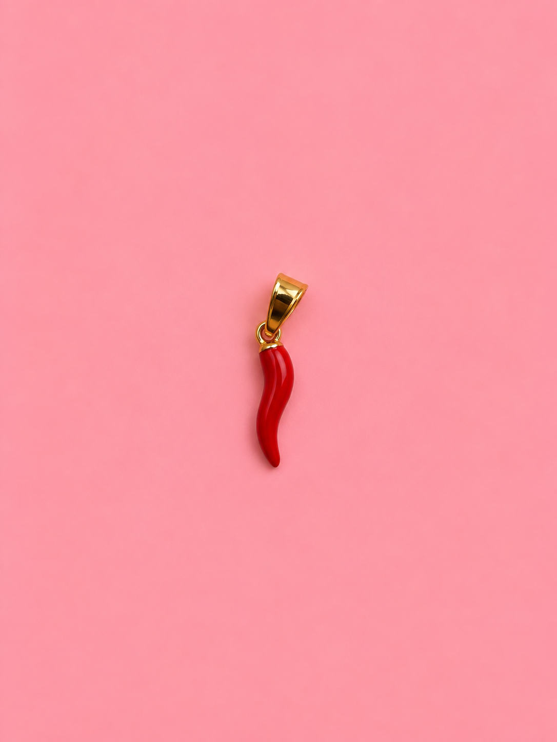 Ciondolo CORNETTO ROSSO