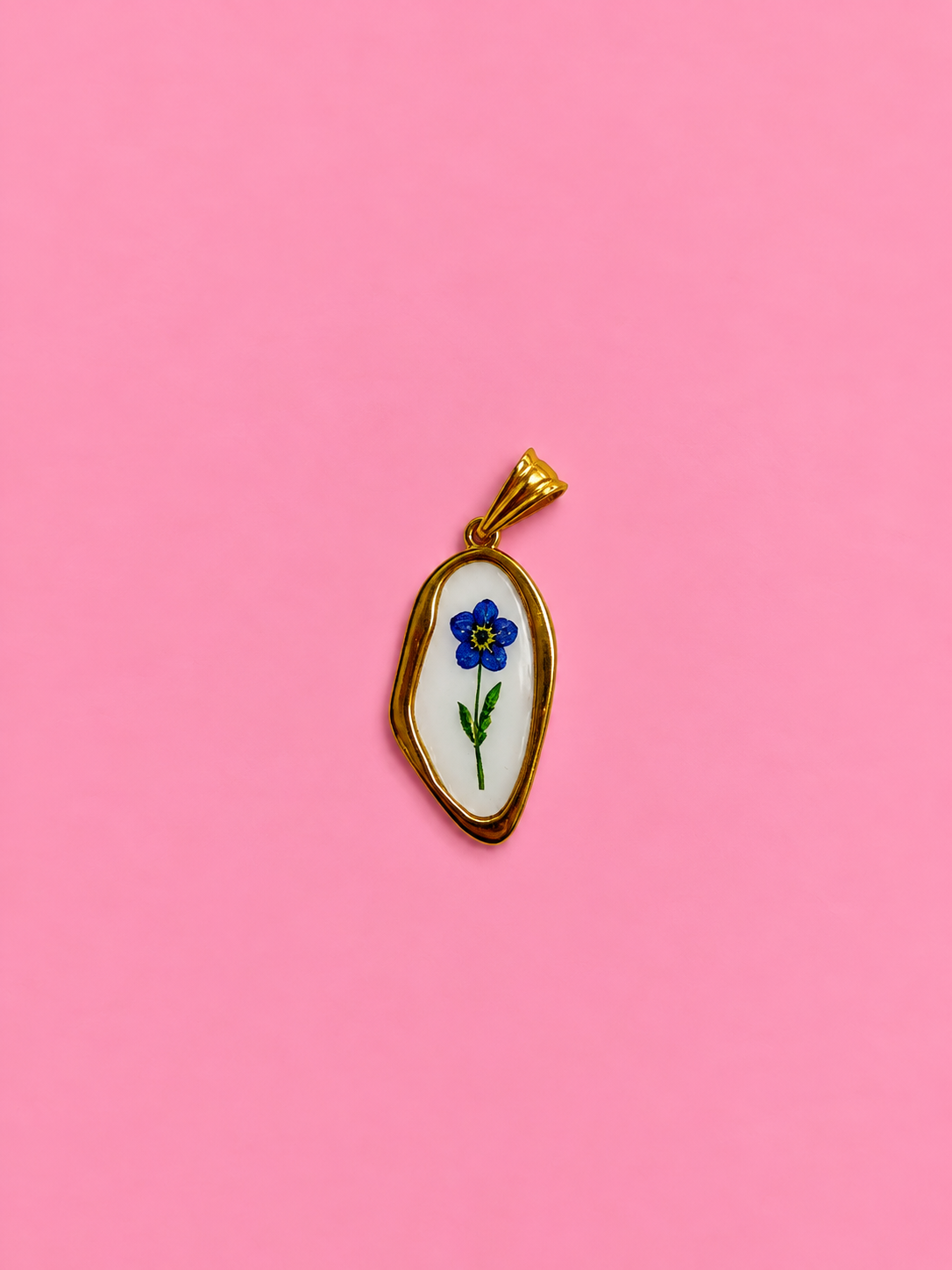 Ciondolo FIORE MIO BLU
