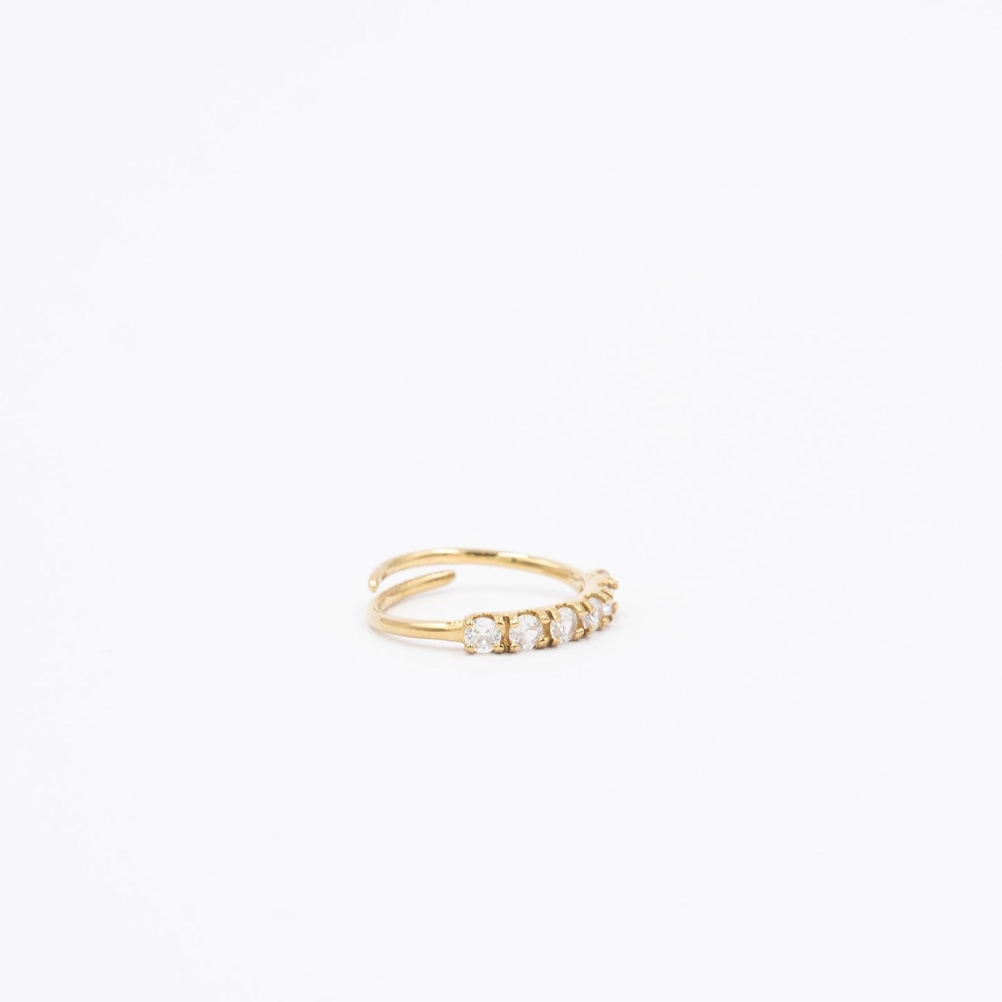 Anello Veretta strass
